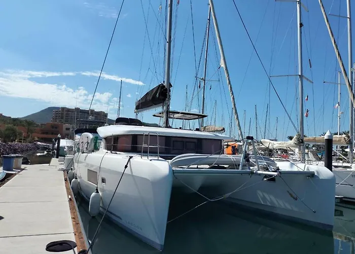 Epic Magical Catamaran In Marina